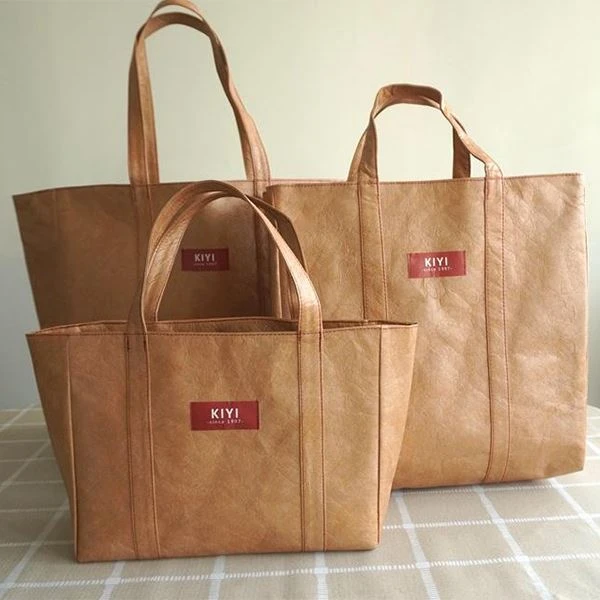Customized Creasing Tyvek Paper Large Capacity Bags For Shopping Traveling Etc., (4)